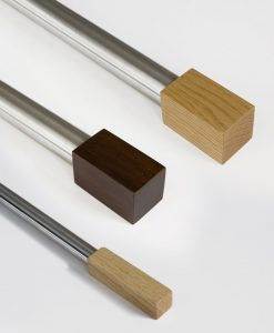 Ändknopp Bloque, flera färger och storlekar