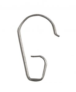 Gardinring click on Rostfritt stål Hasta