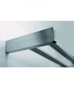 väggfäste Rectangle flat dubbelt rostfritt stål Hasta