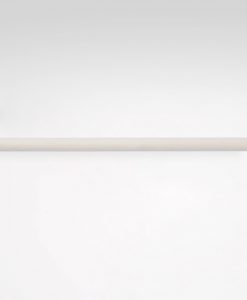 Gardinstång vit, 13 mm, 130 cm