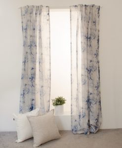 Gardinstång vit, 13 mm, 130 cm