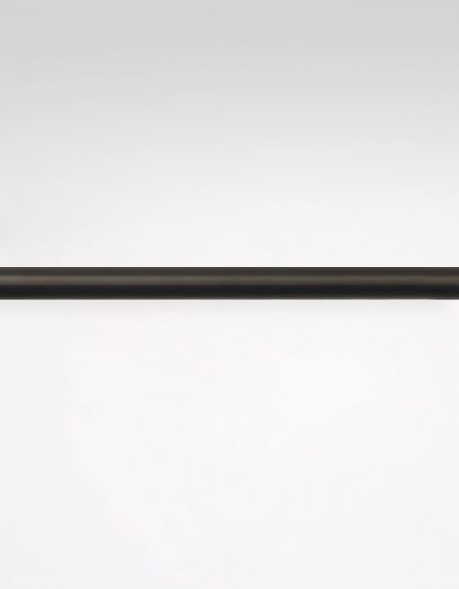 Gardinstång svart, 18/20 mm, reglerbar längd 130-240 cm Hasta
