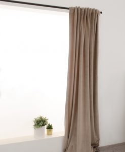 Gardinstång svart, 26/28 mm, reglerbar längd 130-240 cm Hasta