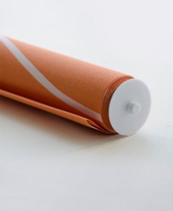 Rullgardin orange, måttillverkad, Hasta