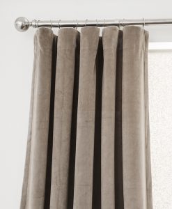 gardin sammet sammetsgardin ljuva, beige