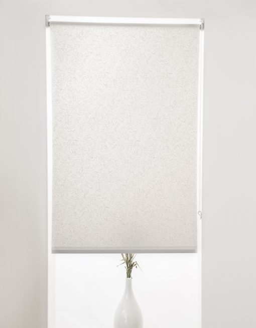 Rullgardin Marble, vit, måttillverkad, Hasta