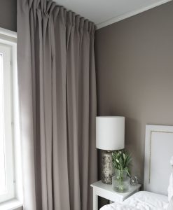 Hotellgardin, beige