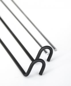 Panelhängare svart, 11/13 mm, Hasta