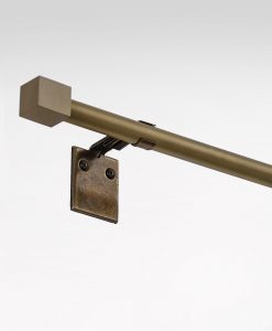 Gardinstång Guldnougat reglerbar