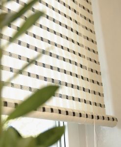 Roll-up rullgardin Hasta beige grå