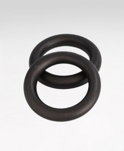 Gardinring i trä, jordrost, 10 st