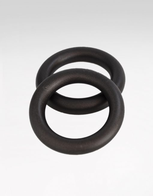 Gardinring i trä, jordrost, 10 st