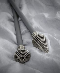 Ändknopp Balder Kona, silver, 18/20