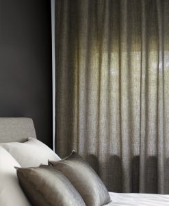 Måttillverkad hotellgardin Cloud, brun