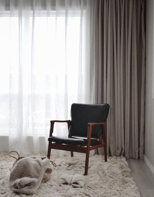 Mörkläggande gardin beige