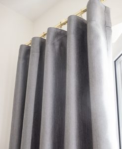 Gardin Coola, skuggningsgardin (80% mörkläggande), grå