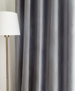 Måttillverkad hotellgardin Coola, skuggningsgardin (80% mörkläggande), grå