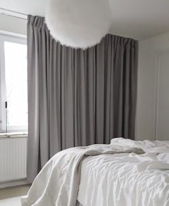 Gardin Dokie, mörkläggande 95%, ljusgrå,