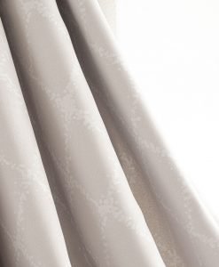 Måttillverkad gardin mörkläggande, Elisa, beige/vit