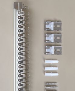 Gardinskena Bendable, vit eller ljusguld, 200 cm & 250 cm