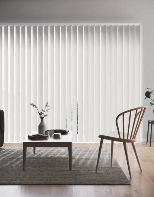 Emerald ljusgrå lamellgardin, Väv Diamond