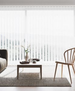 Lamellgardin vit