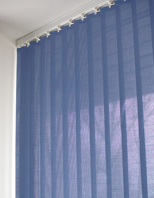 Lamellgardin blå