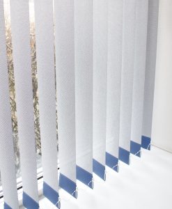 Lamellgardin blå